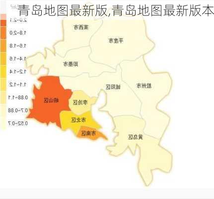 青岛地图最新版,青岛地图最新版本