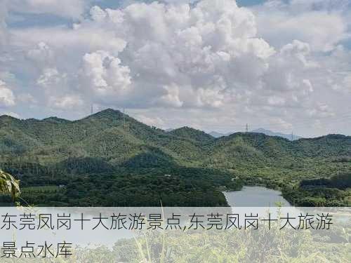 东莞凤岗十大旅游景点,东莞凤岗十大旅游景点水库