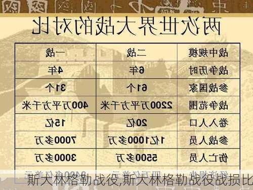 斯大林格勒战役,斯大林格勒战役战损比