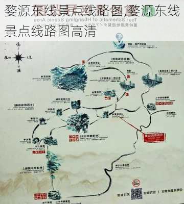 婺源东线景点线路图,婺源东线景点线路图高清