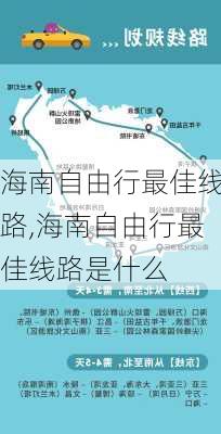 海南自由行最佳线路,海南自由行最佳线路是什么