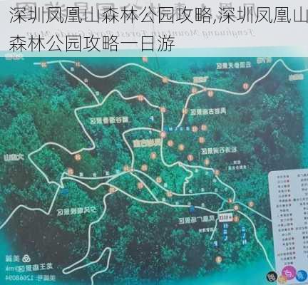 深圳凤凰山森林公园攻略,深圳凤凰山森林公园攻略一日游