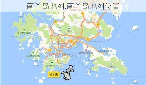 南丫岛地图,南丫岛地图位置