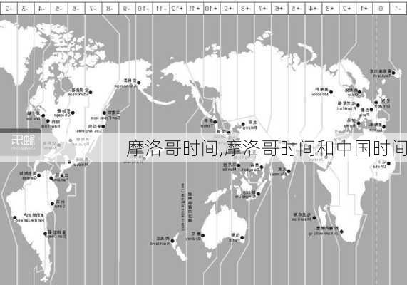 摩洛哥时间,摩洛哥时间和中国时间