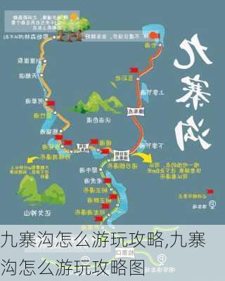 九寨沟怎么游玩攻略,九寨沟怎么游玩攻略图