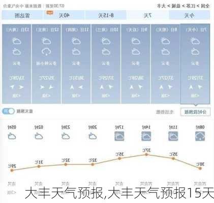 大丰天气预报,大丰天气预报15天