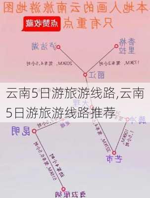 云南5日游旅游线路,云南5日游旅游线路推荐