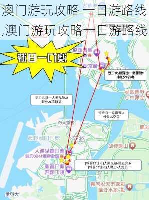 澳门游玩攻略 一日游路线,澳门游玩攻略一日游路线