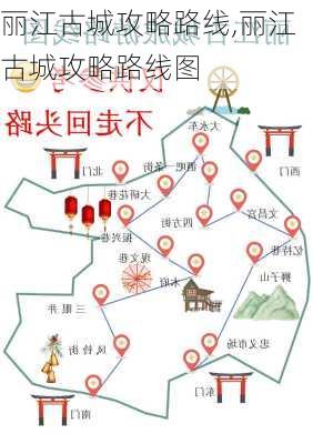 丽江古城攻略路线,丽江古城攻略路线图