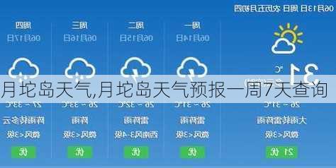 月坨岛天气,月坨岛天气预报一周7天查询