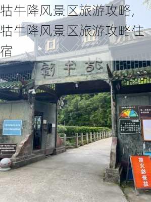 牯牛降风景区旅游攻略,牯牛降风景区旅游攻略住宿