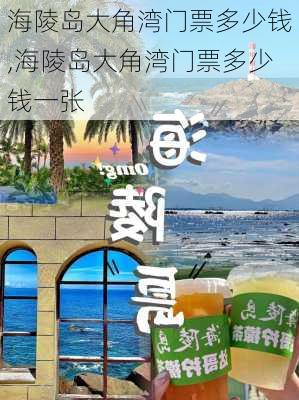 海陵岛大角湾门票多少钱,海陵岛大角湾门票多少钱一张