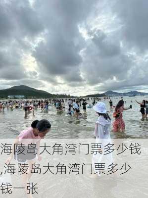 海陵岛大角湾门票多少钱,海陵岛大角湾门票多少钱一张