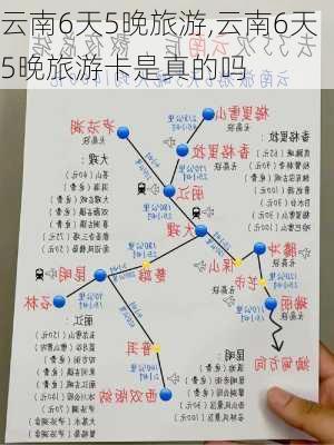 云南6天5晚旅游,云南6天5晚旅游卡是真的吗