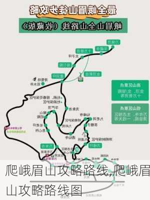 爬峨眉山攻略路线,爬峨眉山攻略路线图