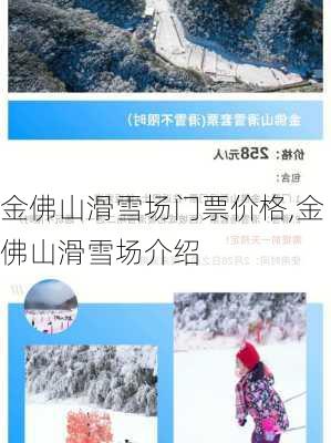 金佛山滑雪场门票价格,金佛山滑雪场介绍