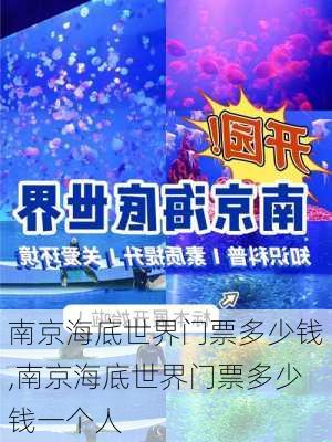 南京海底世界门票多少钱,南京海底世界门票多少钱一个人