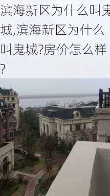 滨海新区为什么叫鬼城,滨海新区为什么叫鬼城?房价怎么样?