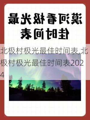 北极村极光最佳时间表,北极村极光最佳时间表2024