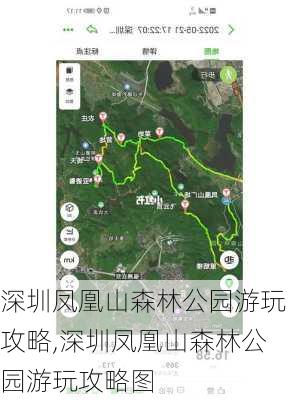 深圳凤凰山森林公园游玩攻略,深圳凤凰山森林公园游玩攻略图