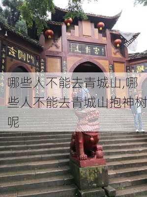 哪些人不能去青城山,哪些人不能去青城山抱神树呢