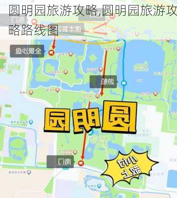 圆明园旅游攻略,圆明园旅游攻略路线图