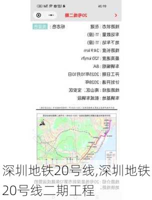 深圳地铁20号线,深圳地铁20号线二期工程