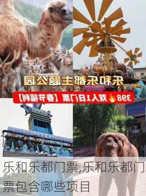 乐和乐都门票,乐和乐都门票包含哪些项目