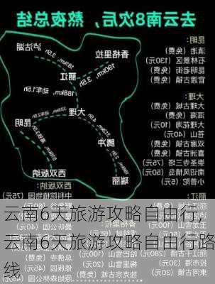 云南6天旅游攻略自由行,云南6天旅游攻略自由行路线