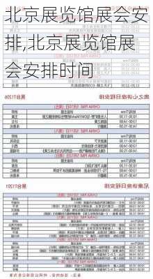 北京展览馆展会安排,北京展览馆展会安排时间