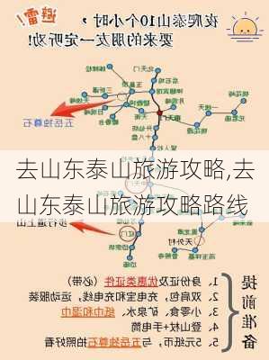 去山东泰山旅游攻略,去山东泰山旅游攻略路线